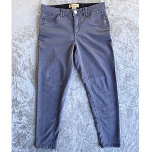 Democracy Ab Technology Skinny Jeans Womens 10 Gray Y2K Minimalist Stretch